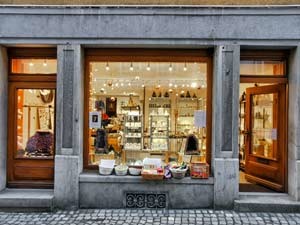 Entrée du magasin
